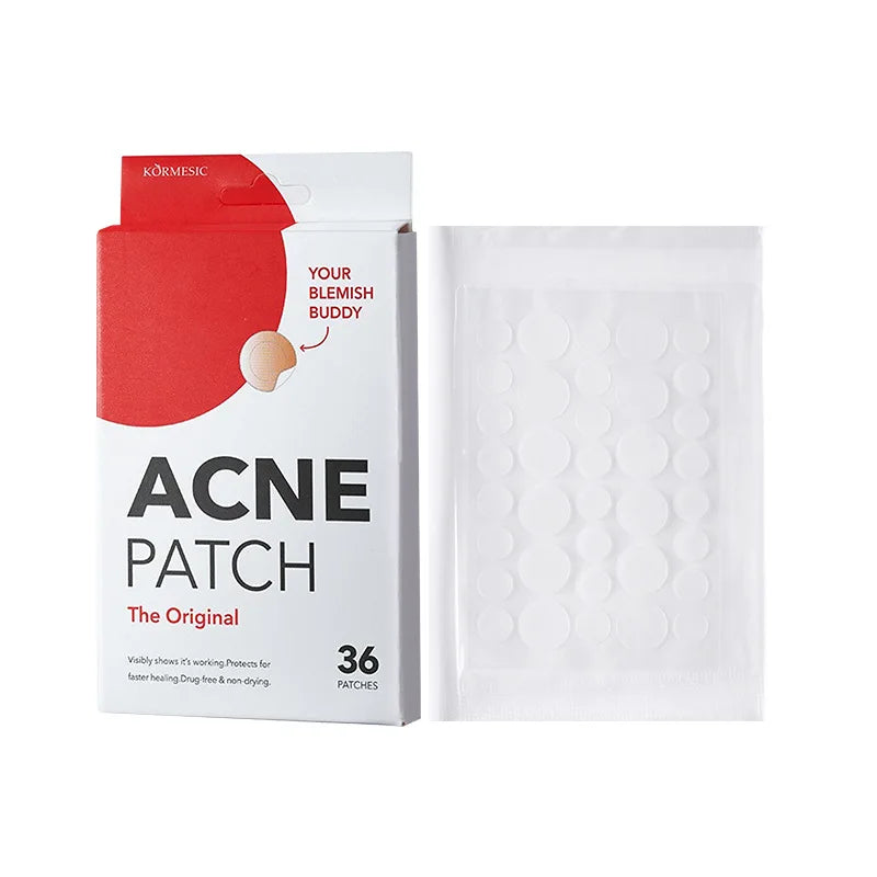 20/36pcs Acne Patches Hydrocolloid Invisible Pimple Patch for Face Fast Healing Spot Treatment Stickers for Overnight Makeup Oasis Select Red-36 PATCHES