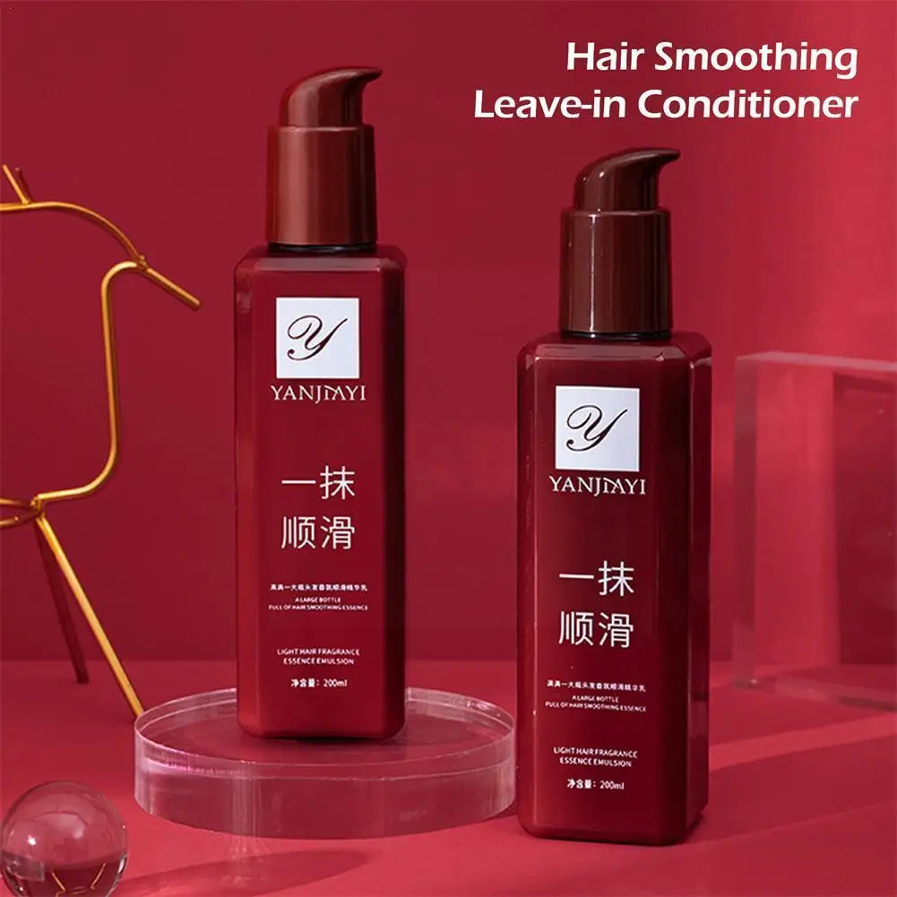 200ml Leave-In Hair Conditioner – Anti-Frizz Smoothing Spray Leave-In Conditioner Oasis Select