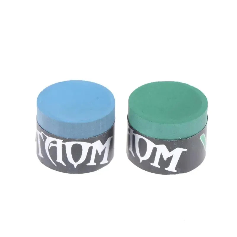 1Pc With Storage Box No-slip Billiard Chalks Pool Cue Stick Chalk Snooker Easy Powder Billiard Chalk Pool Accessories Oasis Select