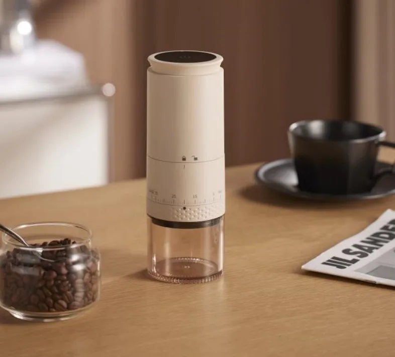 Electric Burr Coffee Grinder – 38 Levels, Rechargeable & Ceramic