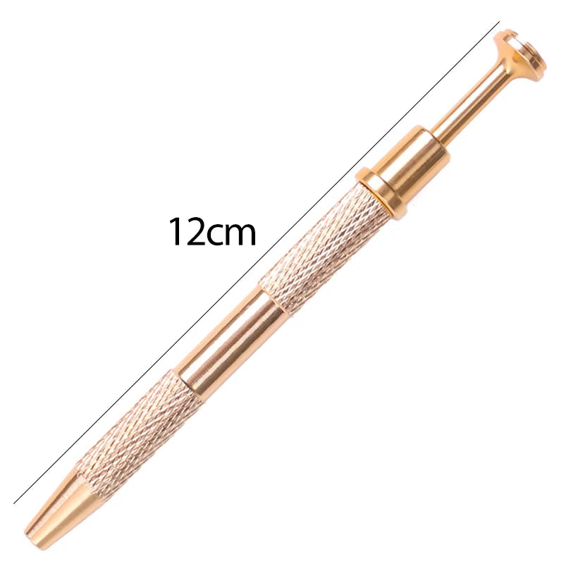 Piercing Ball Grabber Tool Pick Up with 4 Prongs Holder Diamond Claw Tweezers for Small Parts Gems Prong Jewelry Making Tool Oasis Select Golden