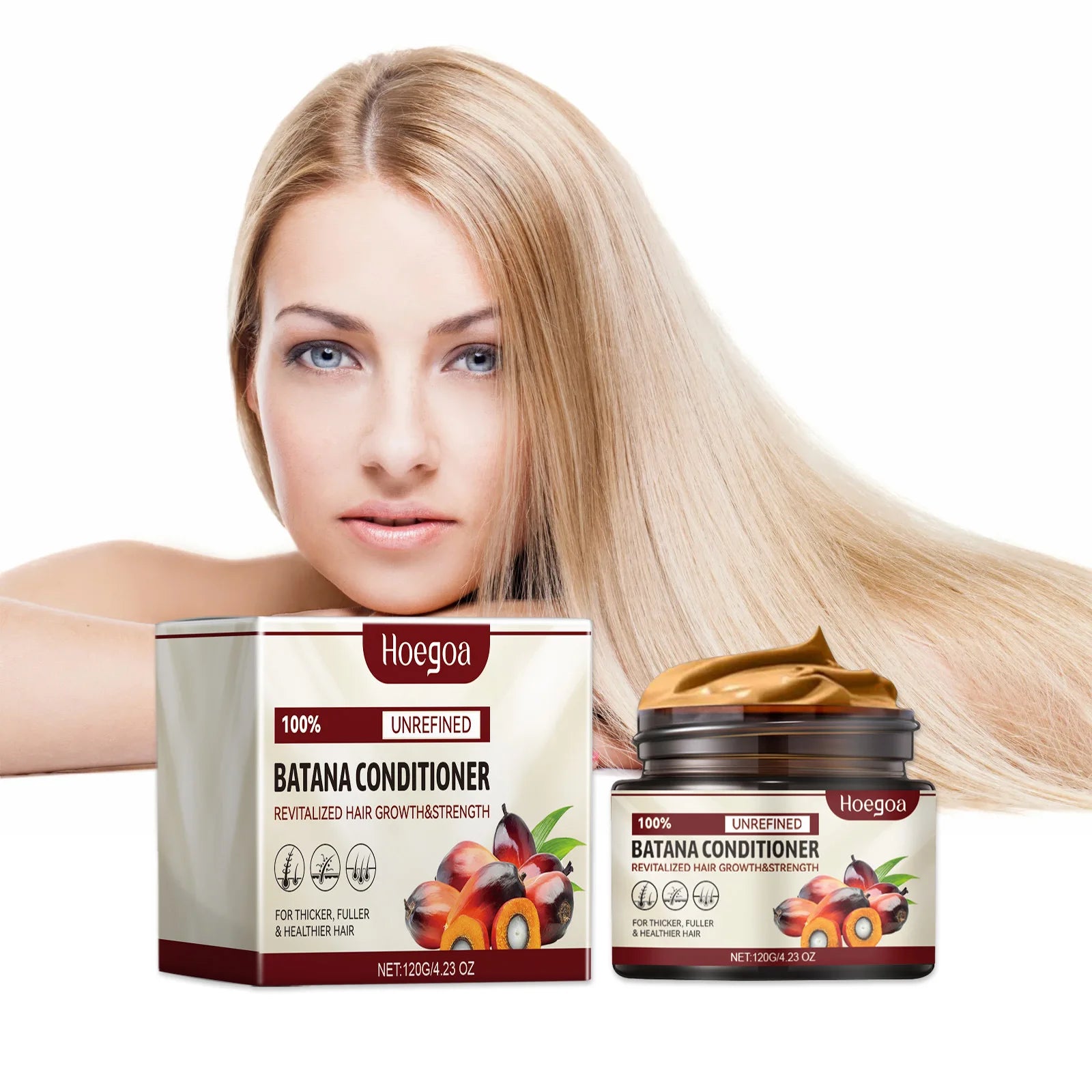 HOEGOA Batana Oil Hair Conditioner – Repair & Moisturize Hair Oil Conditioner Oasis Select