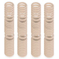 LIKE WISH 100PCS Natural Wood Rings For Crafts 55Mm Lace Rings Solid Wood Rings For DIY Crafts, Connectors Jewelry Making Oasis Select as shown