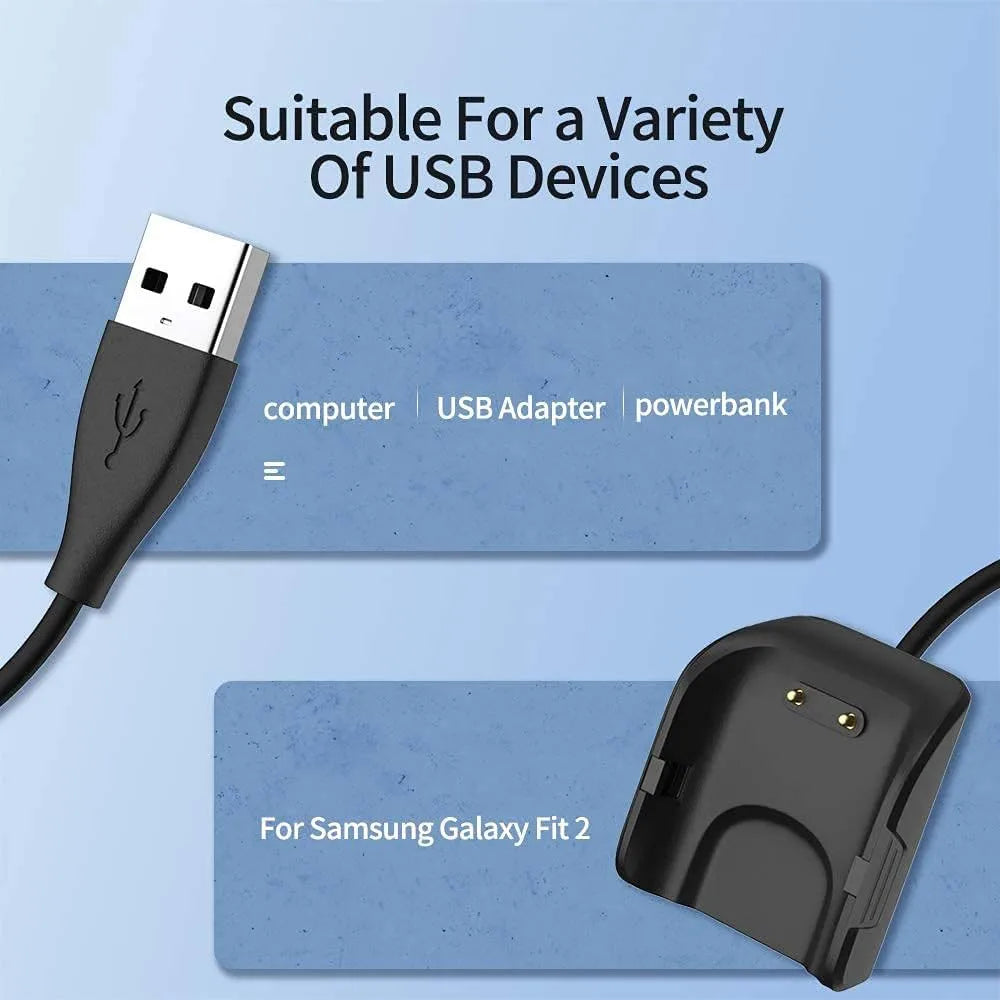 Samsung Galaxy Fit 2 SM-R220 USB Replacement Charging Cable Smartwatch Charging Cable Oasis Select