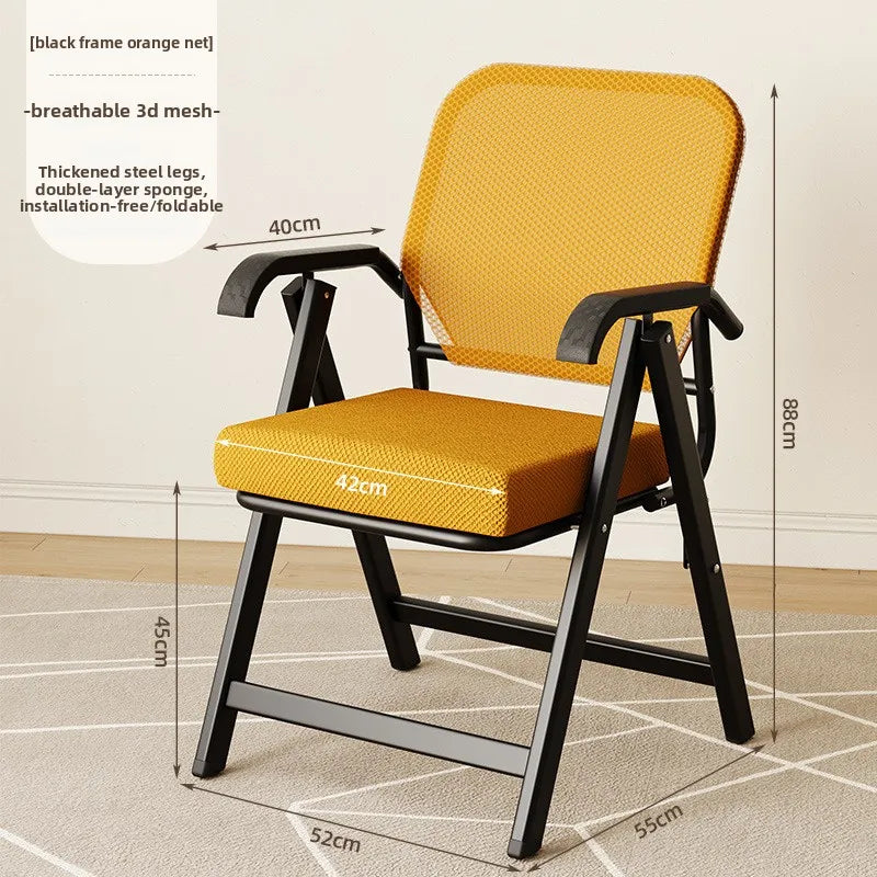 Office Chair Computer Chair Learning Chair Training Chair Folding Chair Conference Chair Desk Chair Backrest Stool Chair Oasis Select Orange-3D net