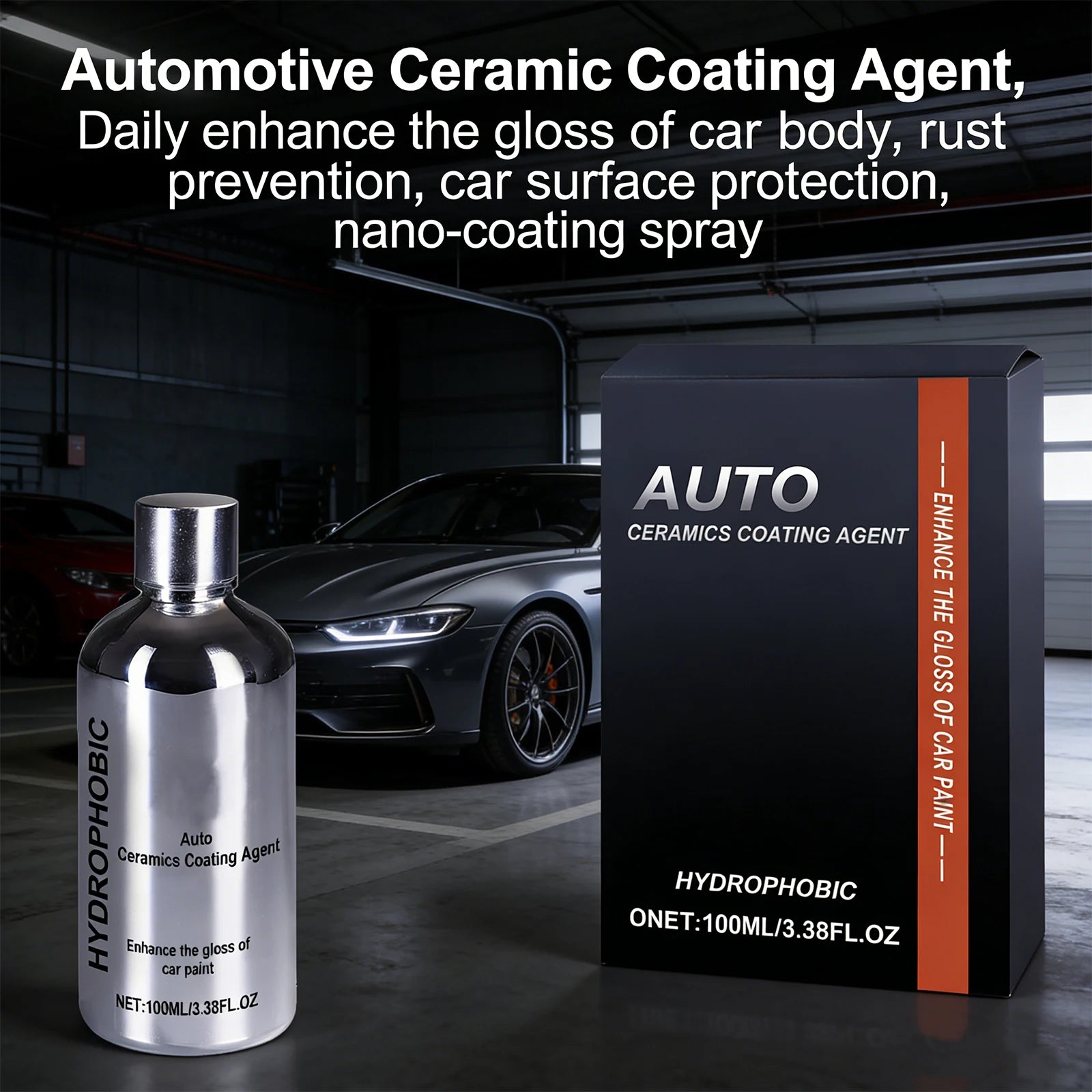 Automotive Ceramic Coating Agent Coating for Auto Paint Care Anti-Scratches High-Gloss Car Polish Nanos Coatings Shine Shield Oasis Select