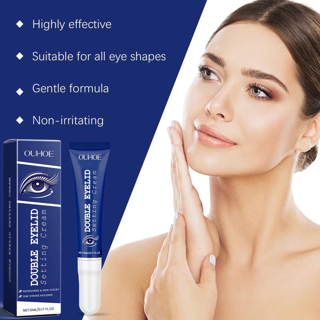 Double Eyelids Shaping Cream Traceless Tightening Waterproof Enhance Eye Styling Quick Dry Lasting Lifting Eyelid Defining Cream Oasis Select