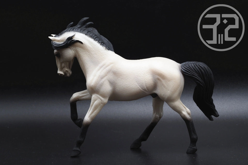 Andalusian Stallion British CollectA Simulation Animal Horse Model Decoration Home Accessories Oasis Select White Horse