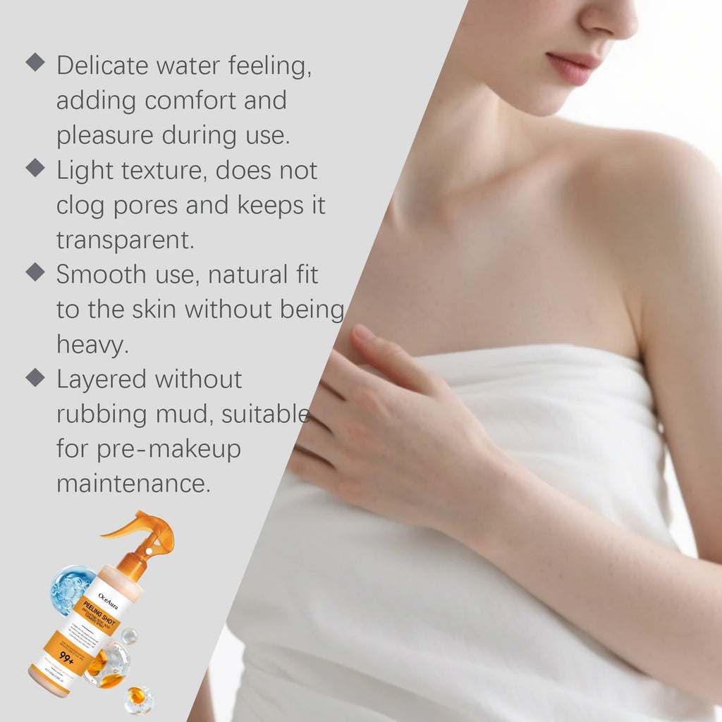 Kojic Acid & Turmeric Brightening Exfoliating Spray 100ml Exfoliating Body Spray Oasis Select