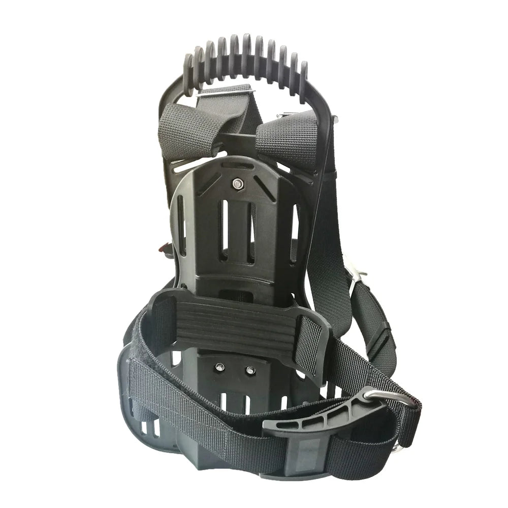 Diving Strong Single Tank BackPack Gas Cylinder Tank Holder Bracket With Stainless Steel Cylinder Belt Oasis Select