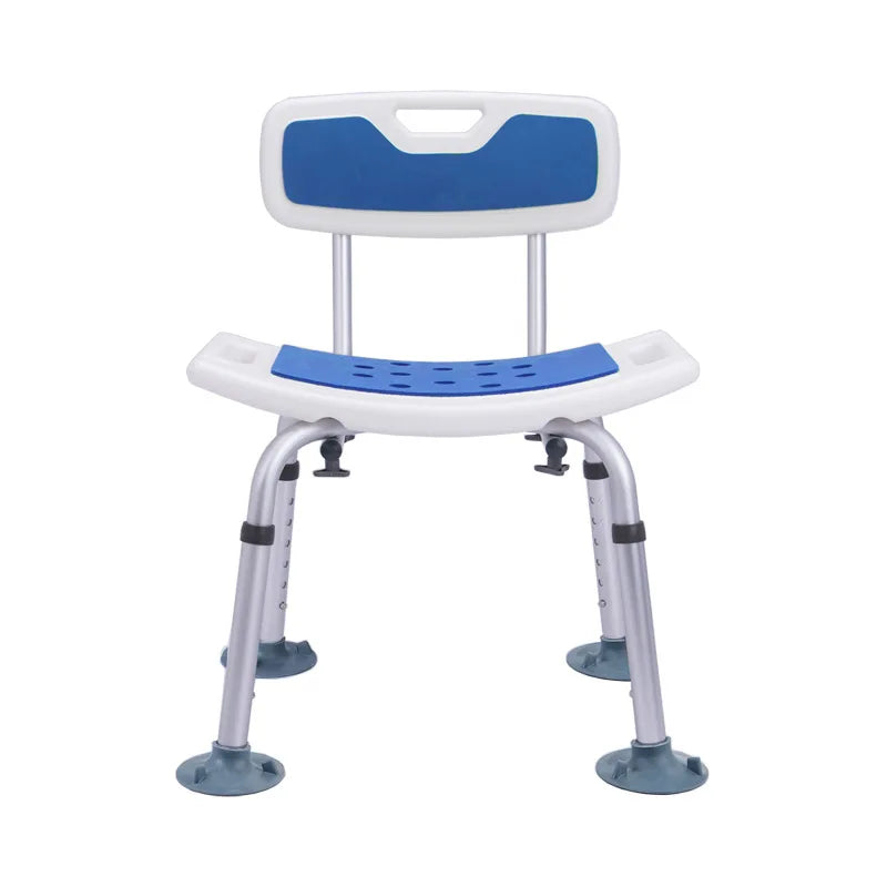 Multi-functional Solid The elderly indoor bath chair pregnant women disabled shower special bathroom bench suction cup non-slip Oasis Select DL-9012C blue