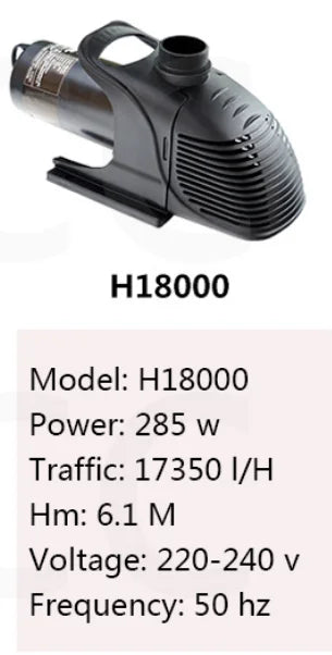 Hailear H10000 H12000 H15000 H18000 H20000 H23000 H25000 Garden Pond Filter Waterfall Circulation Pump .Submersible water pump Oasis Select H18000