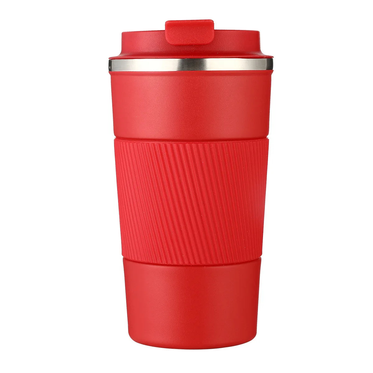 380/510ML Stainless Steel Travel Mug, Double-Walled Vacuum Cup, Ideal for Hot and Cold Beverages, Gym, and Car Use Holiday Gift Oasis Select Red 380ml