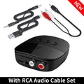 Bluetooth 5.2 Audio Receiver RCA 3.5mm AUX USB Stereo NFC Wireless Adapter U-Disk/TF Card With Mic For Car Kit Speaker Amplifier Oasis Select (New) With RCA Cable