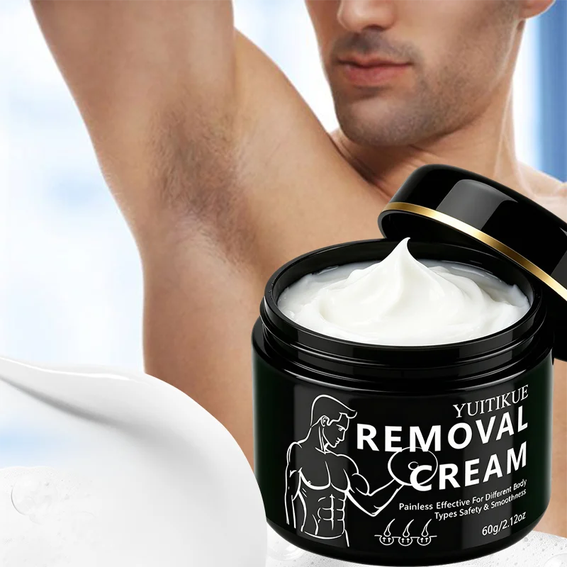 YUITIKUE Men's Hair Removal Cream – Mild & Painless 60g