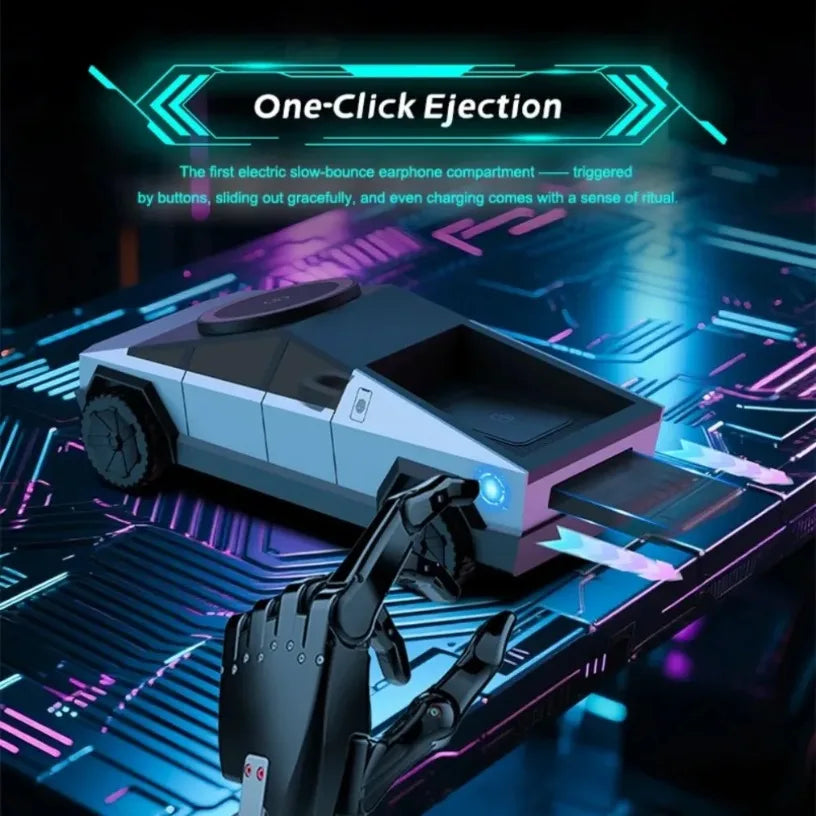 Fast Wireless Charger Car Dashboard Stand Magnetic For iPhone 16~12 Samsung Galaxy S24 S23 iWatch Galaxy Watch Buds AirPods Pro Oasis Select
