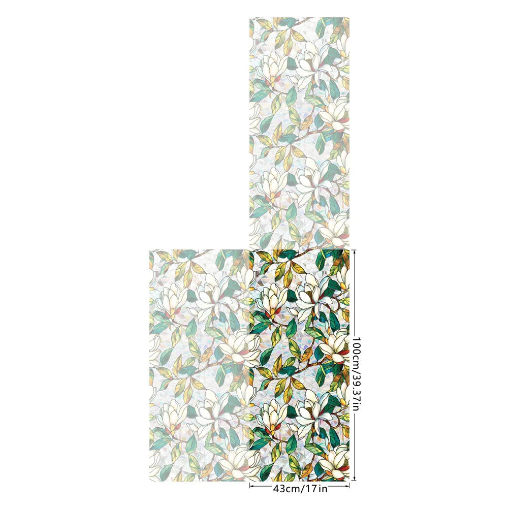 Double-sided Colored Electrostatic Glass Tape Bird Repellent
