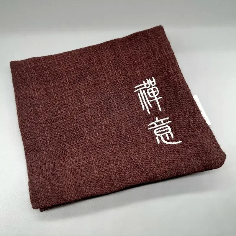 Cotton tea towel thickened suction tea cloth set high-grade double-layer tea table pot cleaning cloth Oasis Select
