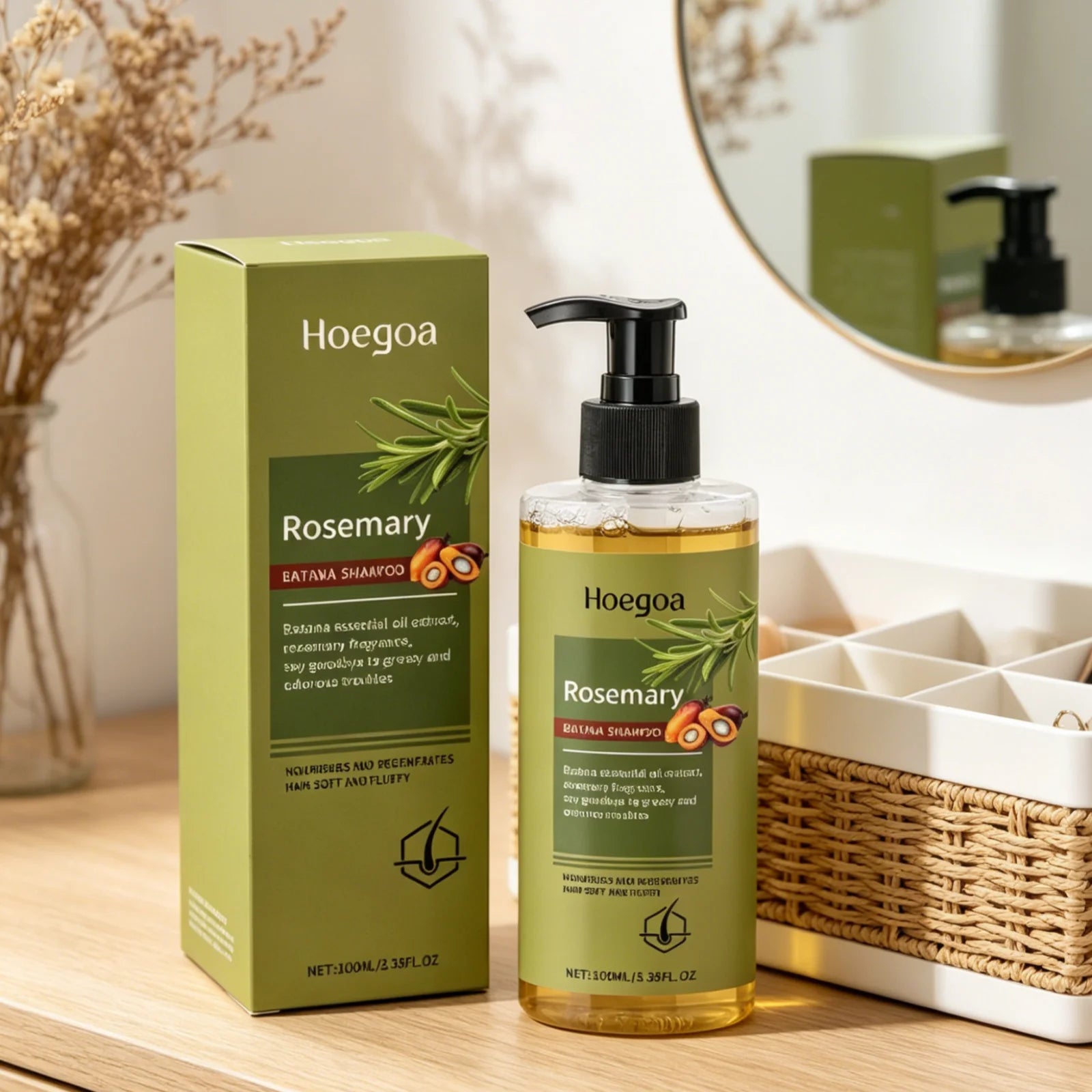 Hoegoa Anti-Dandruff Shampoo Deep Cleansing Scalp Care 100ml Anti-Dandruff Shampoo Oasis Select