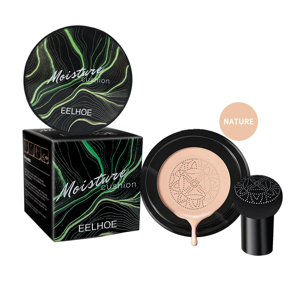 Mushroom Head Air Cushion BB Cream Magic Foundation Face Concealer Moisturizing Waterproof Brightening Makeup Base Cosmetics Oasis Select 1Pcs Nature