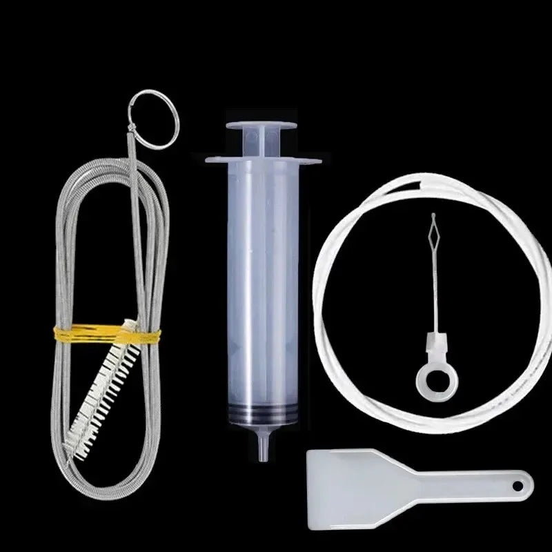 5/6 Pcs Refrigerator Drain Hole Clog Remover Fridge Hole Brush Water Outlet Cleaner for Household Clean Dredge Cleaning Tools Oasis Select