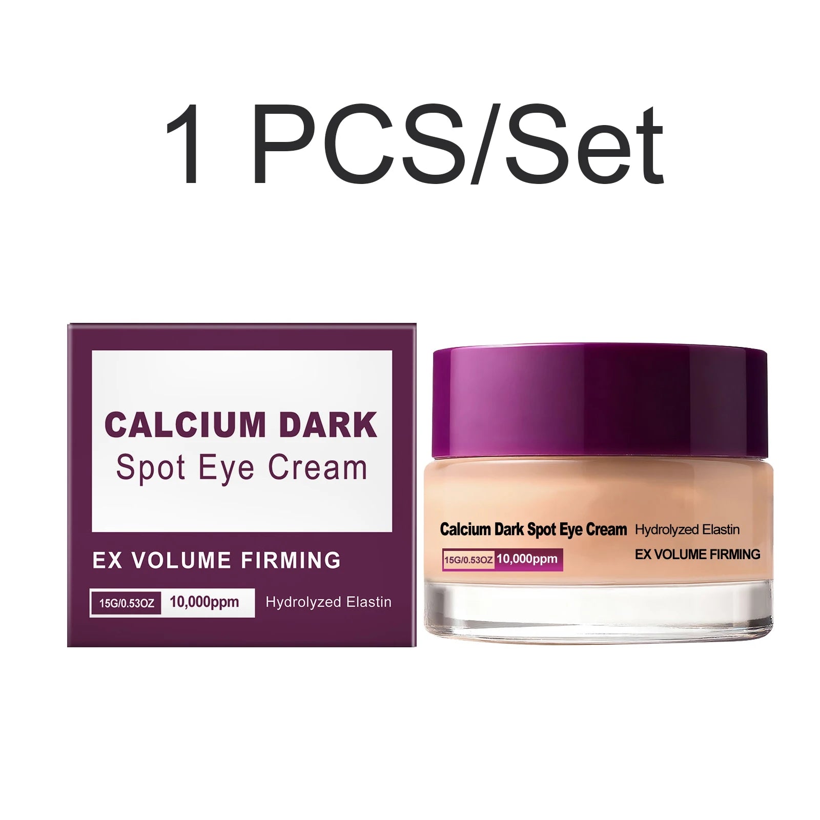 Calcium Eye Cream Dark Circle Care Supports Firmer Skin Helps Reduce Puffiness Brightening K Skin Care Under Eye Hydrolyzed Oasis Select 1 PCS