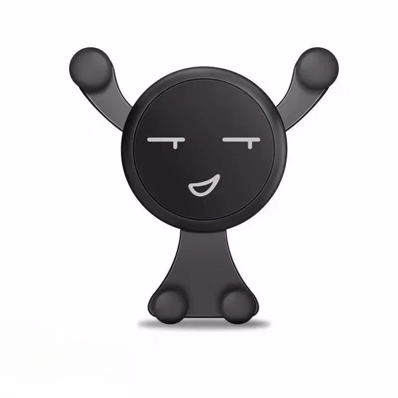 Air Vent Phone Holder Gravity Phone Mount Smartphone GPS Support Universal Auto Phone Stand for 4-6 Inches For Iphone Samsung Oasis Select B