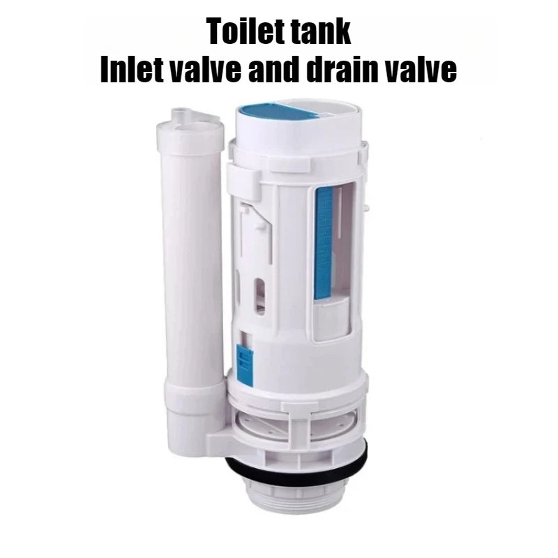 Split Toilet Drain Valve Two-button Toilet Water Outlet Valve Water Tank Dual Flush Fill Drain Flush Cistern Valve Fittings Oasis Select