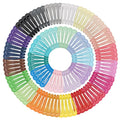 50 PCS Snap Hair Clips – No-Slip Textured Alloy Grip, Candy & Pastel Glossy Colors for Everyday Styling Oasis Select 50pcs2 random color