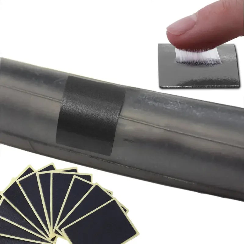 Self-Adhesive Tire Repair Patches No Glue Required for Bicycle and Motorcycle Tubes Quick Puncture Fix Cycling Emergency Kit Oasis Select