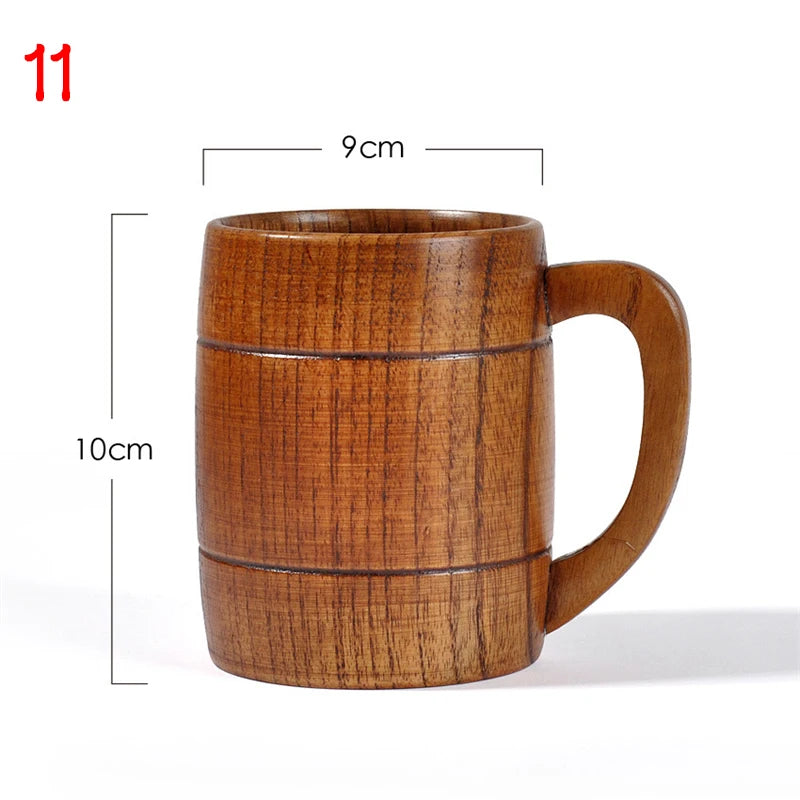Handmade Spruce Wood Cup – Eco-Friendly Tea Coffee Drinkware Wooden Drinkware Cup Oasis Select 11