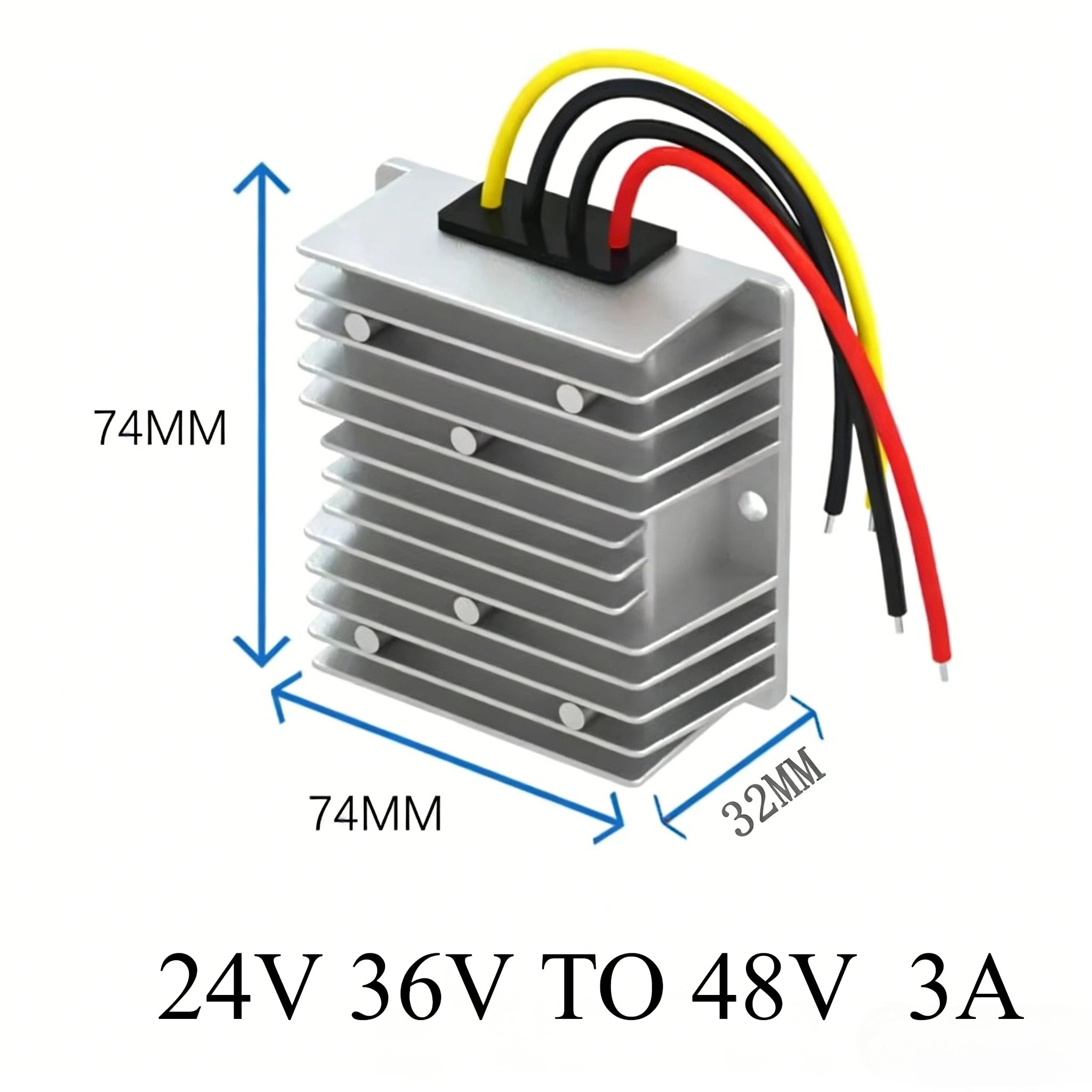 24V 36V TO 48V 3A -30A STEP UP MODULE 24V to 48V Boost Voltage Regulator DC-DC Converter FOR AUTOMOTIVES CE RoHS Certificated Oasis Select 24V 36V TO 48V 3A