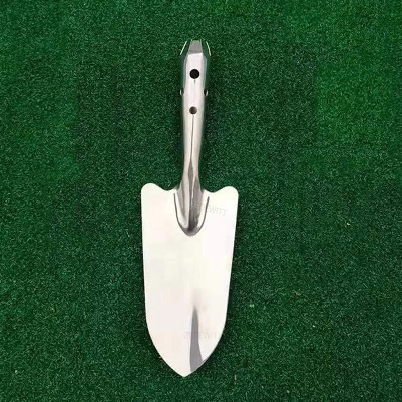 Stainless Steel Small Shovels Durable Garden Tools Pot Planting Digging Soil Succulent Flower Spades Planting Flowers Gardening Oasis Select