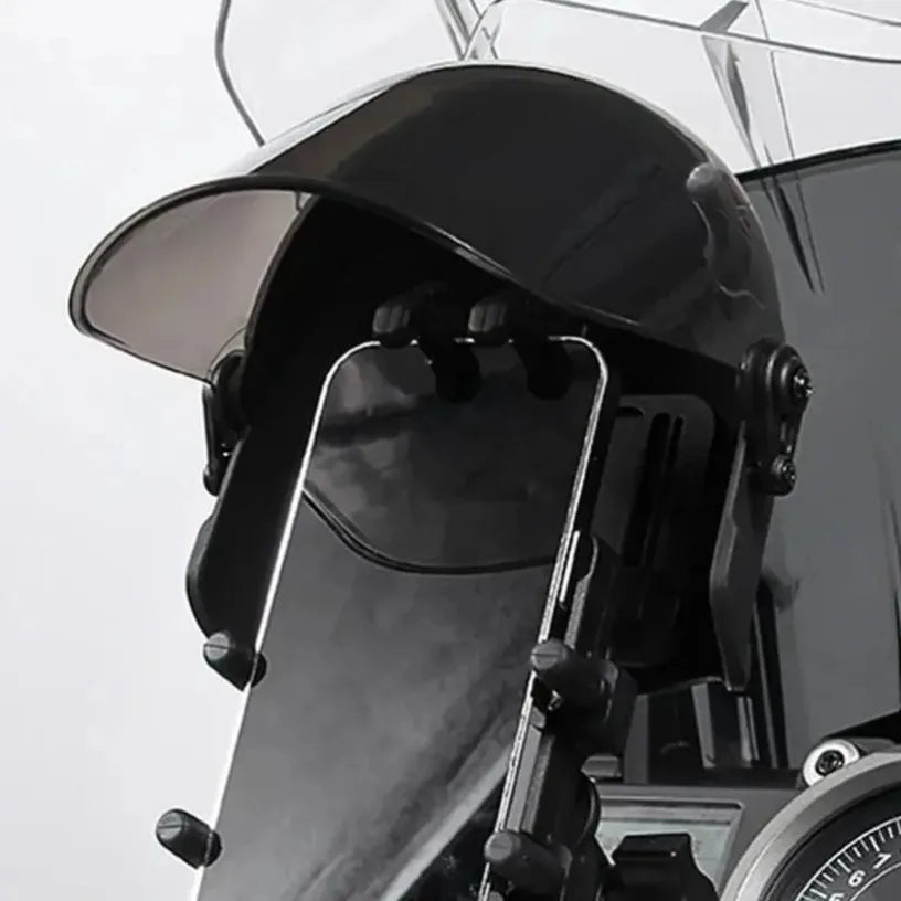 Mini Phone Holder Sun Shade Motorcycle Phone Mount Helmets Motorbike Waterproof Mobile Phone Helmets Rainproof Parasol Sunshade Oasis Select