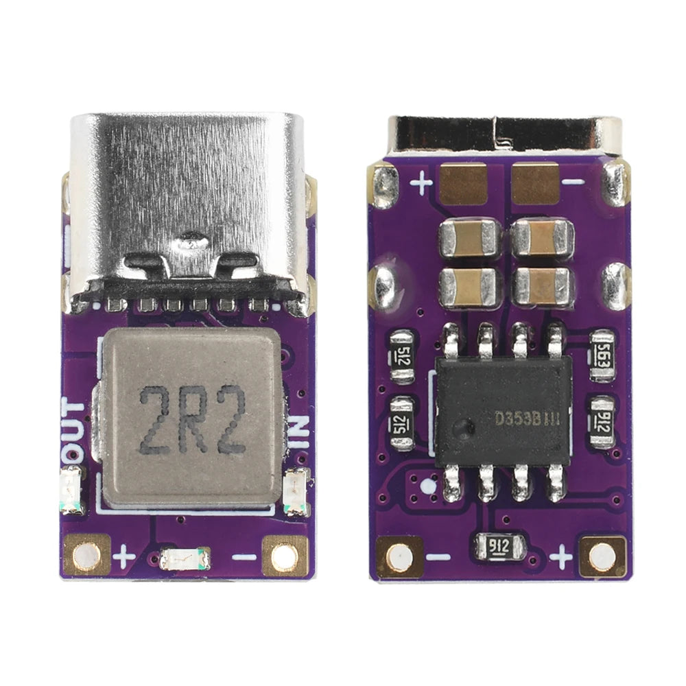 Mini DC 5V 2.4A Charge/Discharge Module 3.7V 4.2V 18650 Li-ion Battery Power Supply Module Type C DIY Electronic Kit Oasis Select