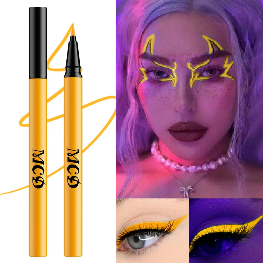 UV Neon Face & Body Paint Pen – 8 Colors, Waterproof