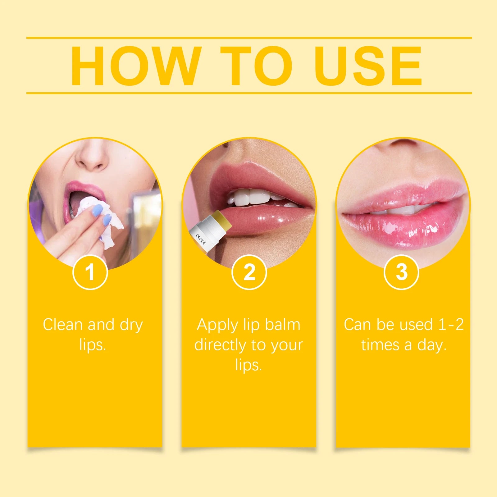 5G Lemon Lip Balm Deep Moisturizing Nourishing Anti-chapping Improve Dryness Brightening Dark Lip Protective Lip Care Balm Oasis Select