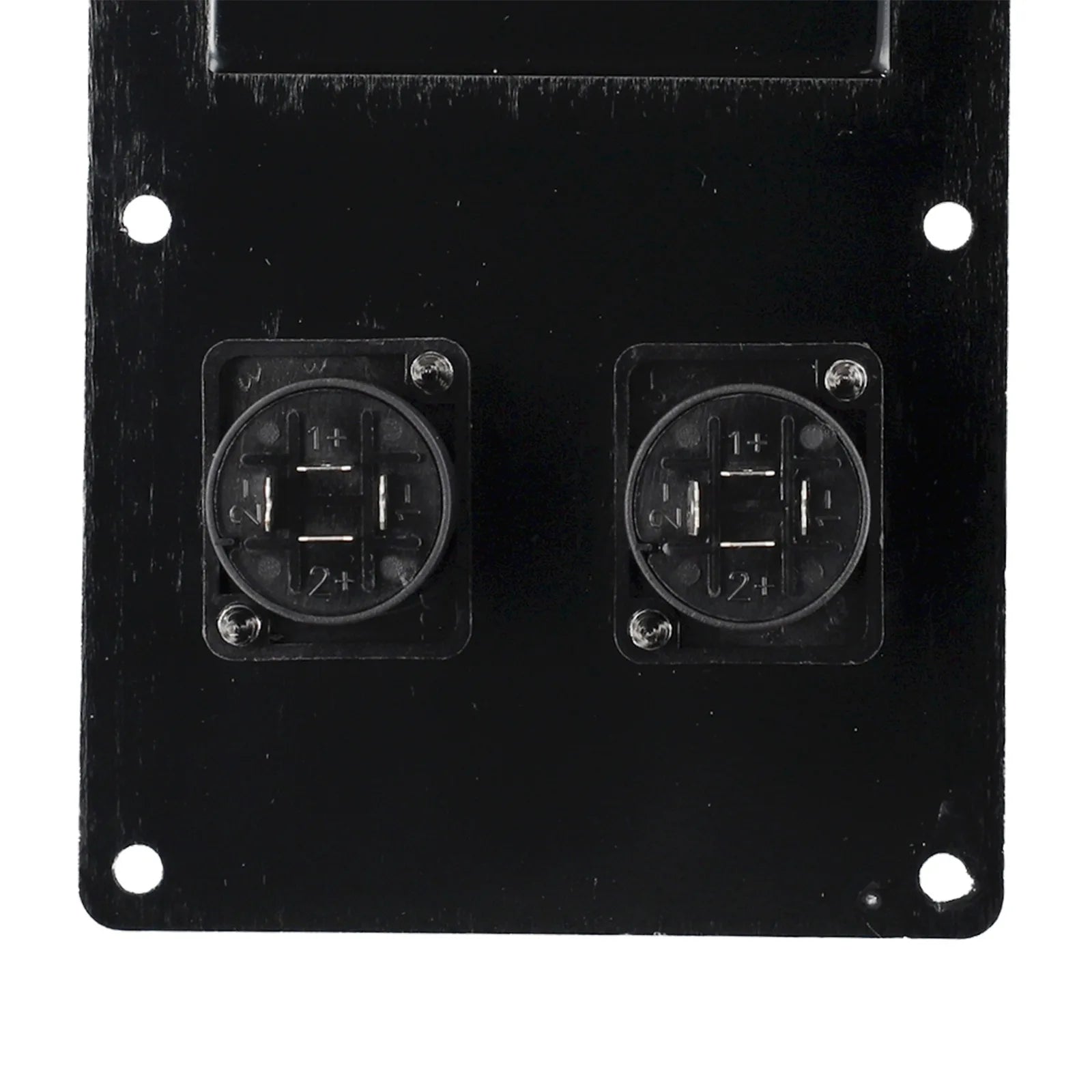 Aluminum Plate Socket Junction Box Back Panel High-quality Material Long-lasting Use Multiple Connections Sturdy Construction Oasis Select