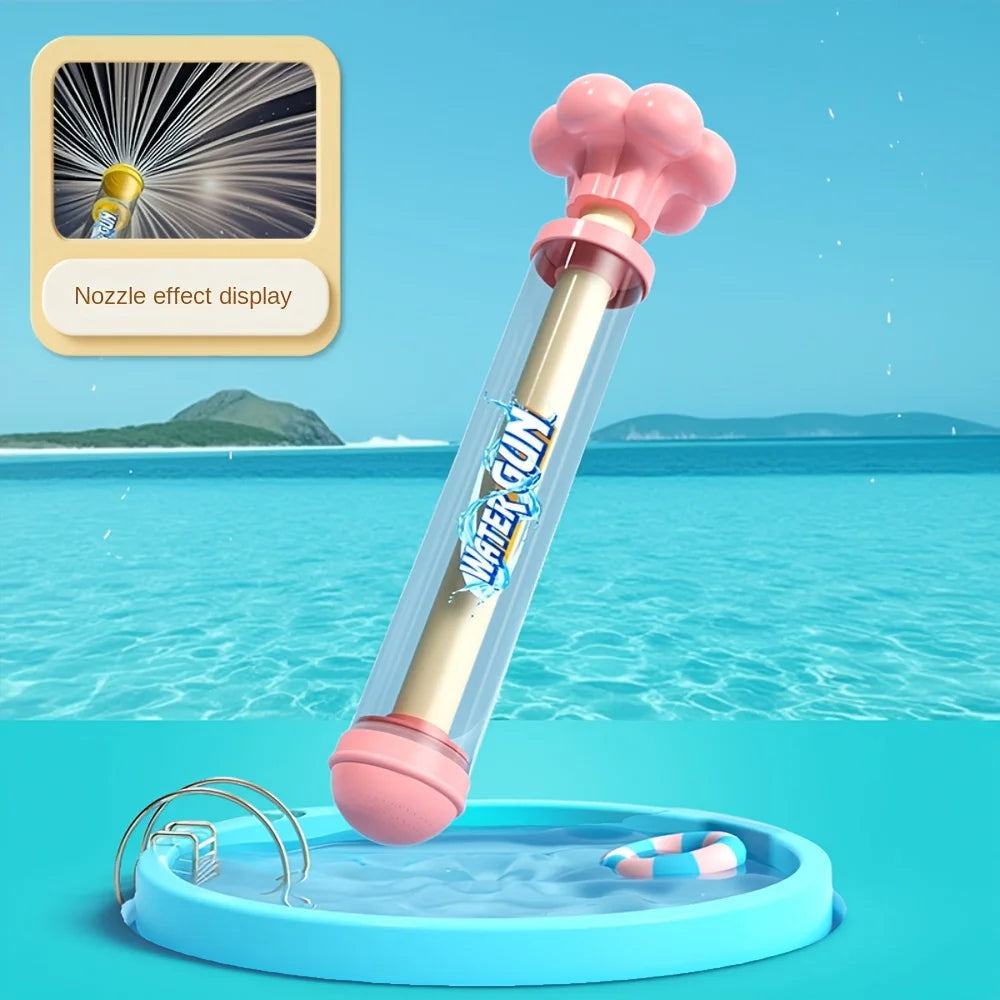 Pusher Type Fun Fireworks Water Jet Spray Toy Fireworks Water Water Splashi Oasis Select Pink