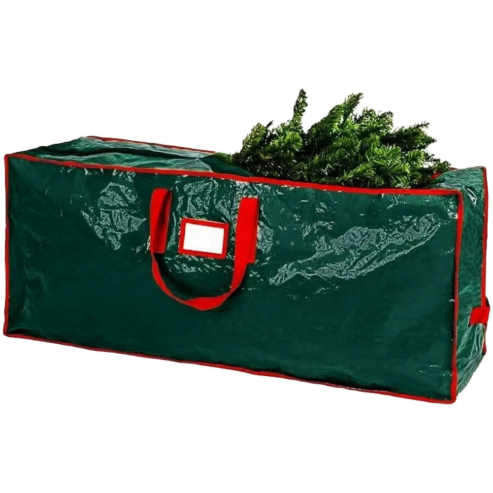 Large Christmas Tree & Wreath Storage Bag – Foldable Oxford Holiday Storage Bag Oasis Select 165x38x76CM green