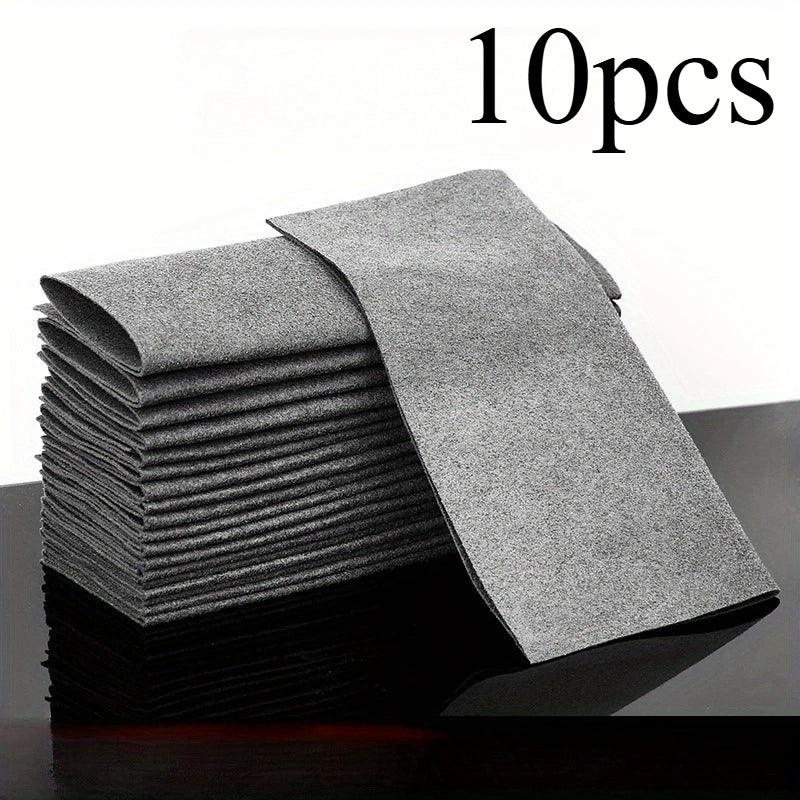 10Pcs Thickened Magic Cleaning Cloth Microfiber Glass Clean Towel Reusable Washable Lint-free Cleaning Rags for Kitchen Glass Oasis Select 10pcs
