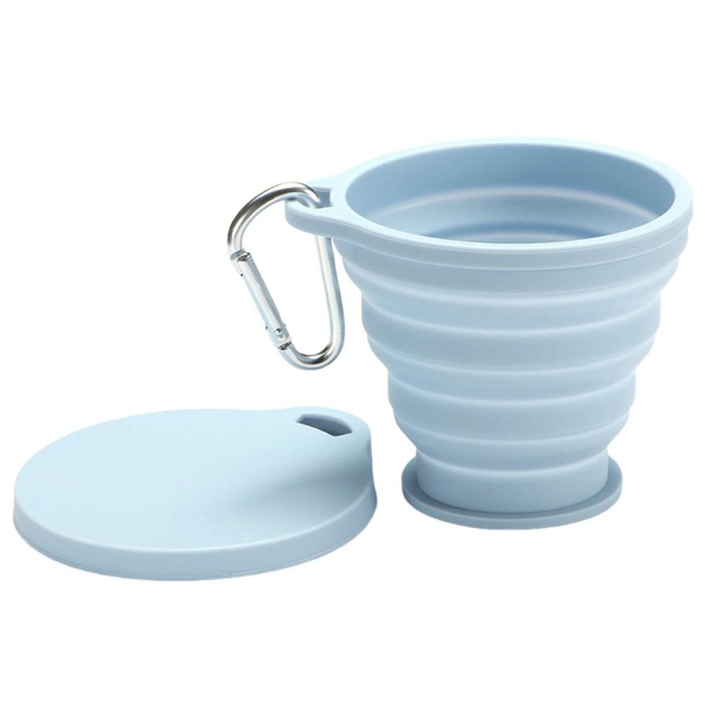 BPA-Free Foldable Silicone Water Cup | Collapsible Travel Cup