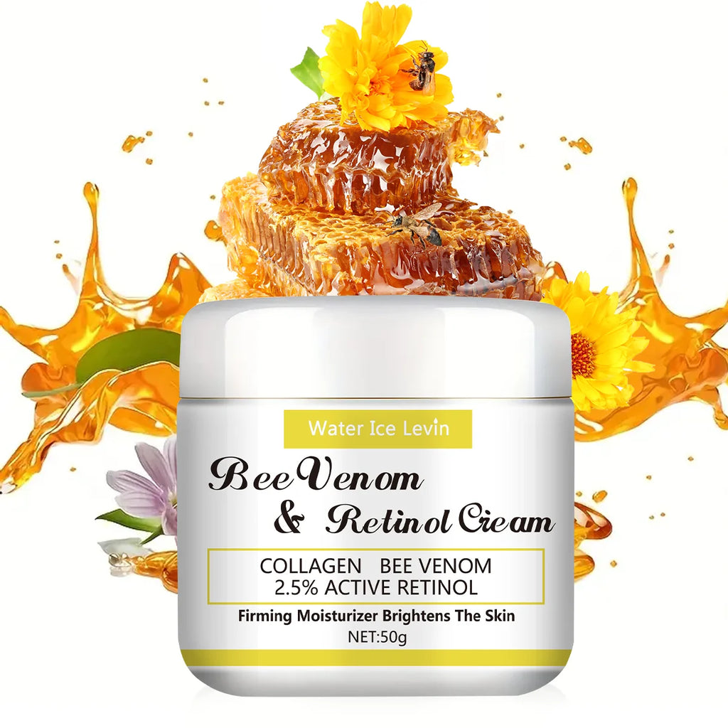 Bee Venom Retinol Cream – Honey Moisturizer for All Skin Types Moisturizing Face Cream Oasis Select