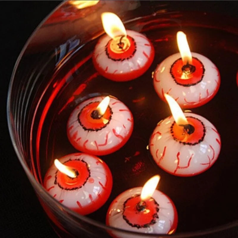 Halloween party Candle decoration props atmosphere floating Eyeball Candle Oasis Select