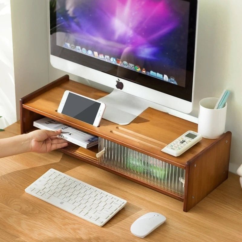 Computer Heightening Rack Monitor Bracket Bracket Heightening Base Desktop Desktop Storage Shelf Desk Shelf Oasis Select