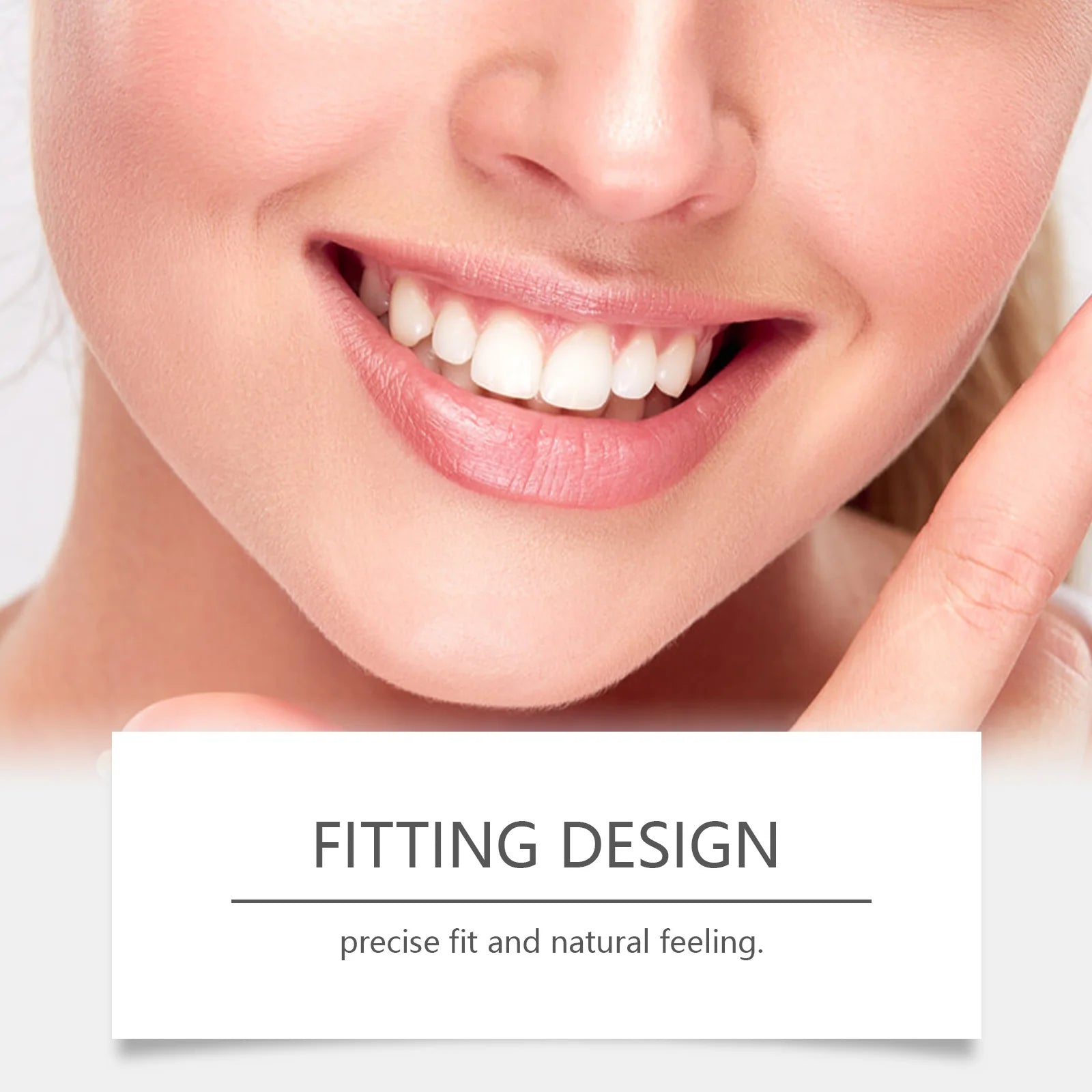 Comfortable Smiling False Teeth Snap On Veneers Denture Cover Gaps Stain Orthodontic Brace Temporary Silicone Denture For Adult Oasis Select