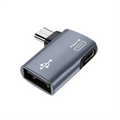 2Pcs OTG Adapter for 90 Degree Left/Right Angle Micro-USB to USB OTG Adapter for Android Phone Tablet Oasis Select Default Title