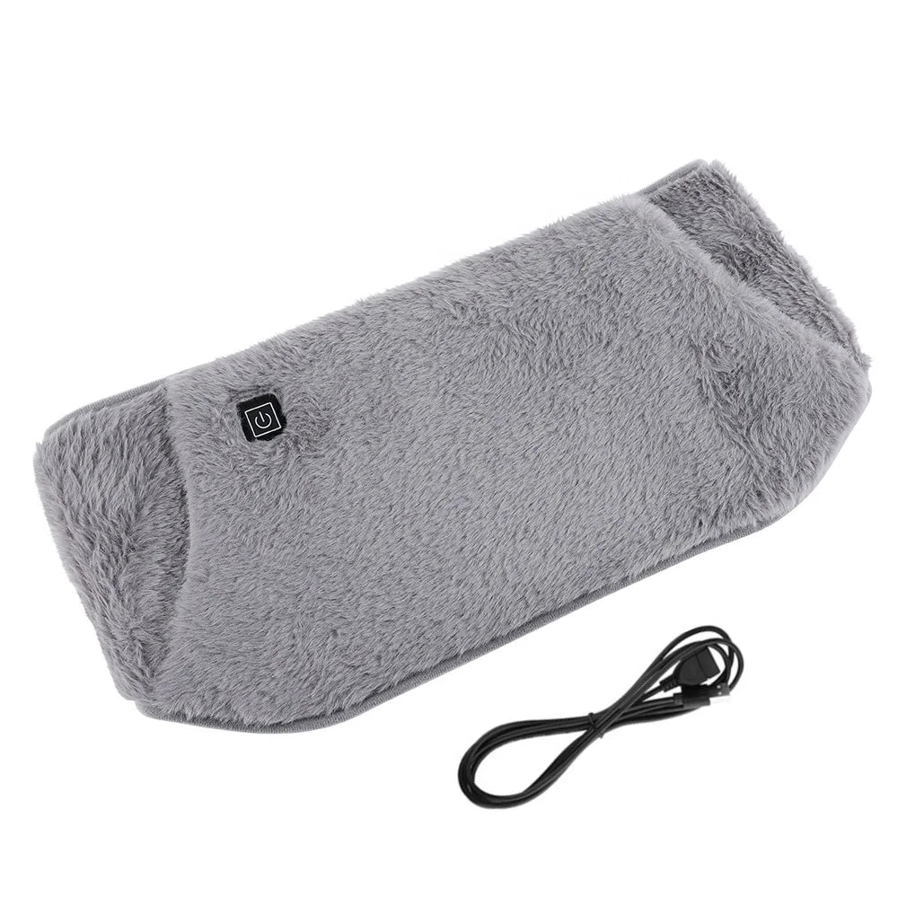 USB Electric Hand Warmer Bag – 3 Heat Levels, Graphene Heated Pad