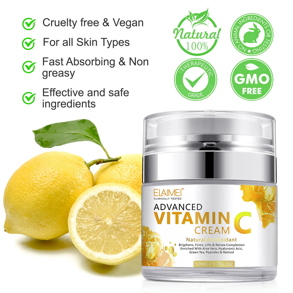 Retinol Face Cream 50ml – Collagen & Hyaluronic Acid