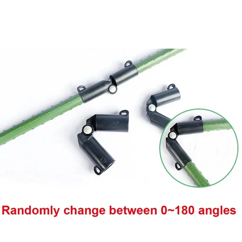 6pcs Plant Support Awning Pillar A- type Fixed Clip Plant Grafting Stakes Connector Climbing Vine Bracket Garden Accessories Oasis Select